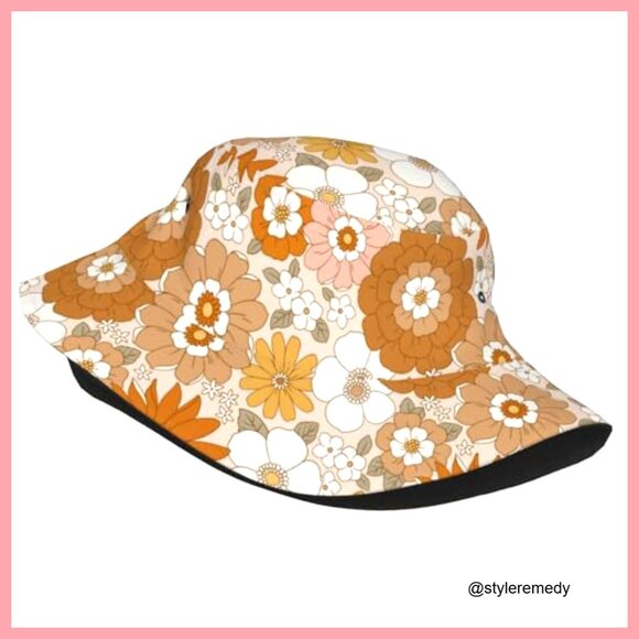 Polyester Bucket Hat Packable Sun Protection Unisex Adult main image 4
